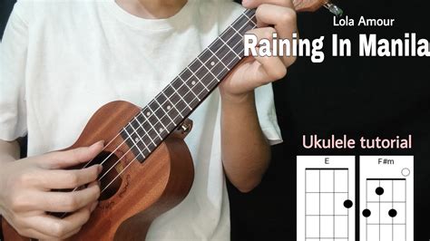 ukulele chords of raining in manila|Lola Amour .